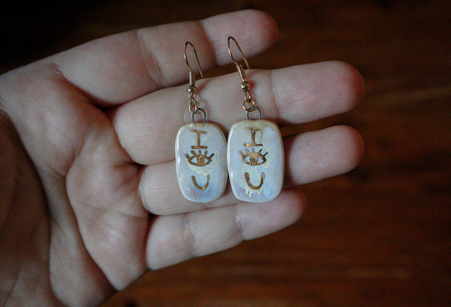"I see you" Earrings J-1