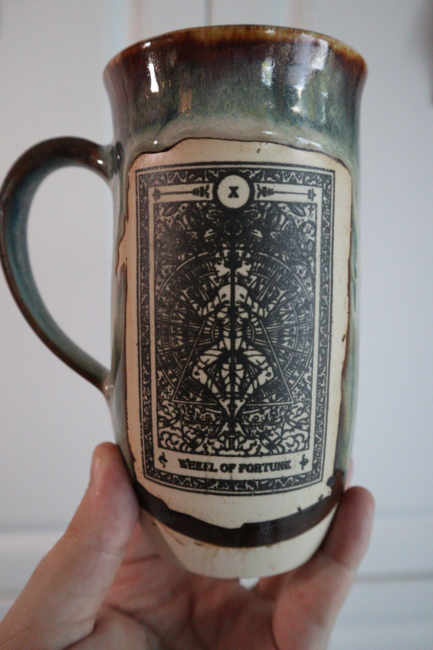 Tarot Card Mug (Wheel Of Fortune) TC-10