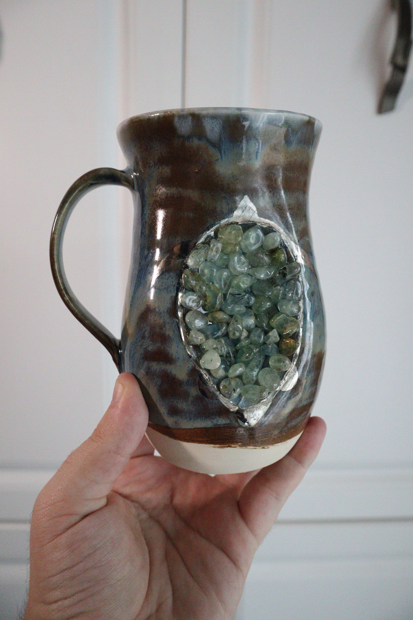 Crystal Mug (Prehnite) CM-4