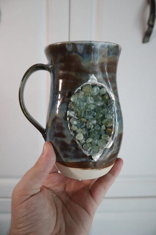 Crystal Mug (Prehnite) CM-4
