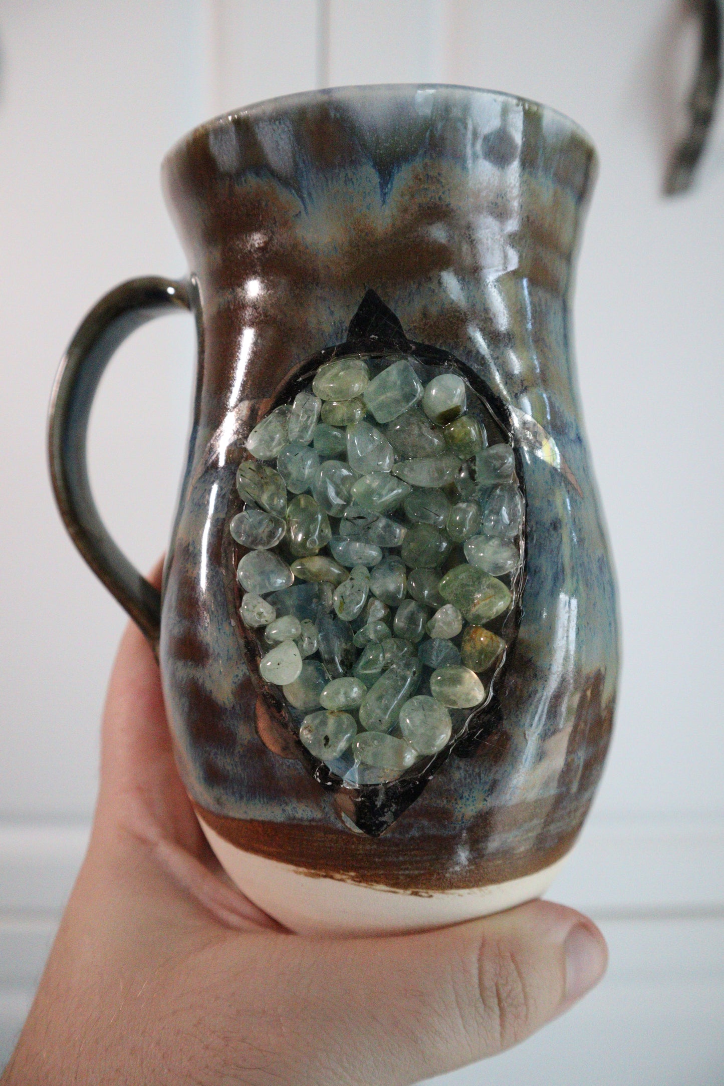 Crystal Mug (Prehnite) CM-4