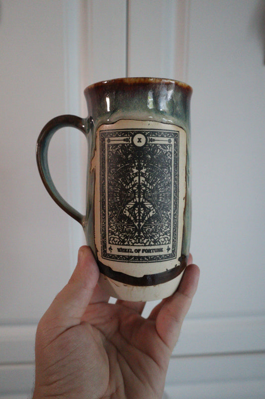 Tarot Card Mug (Wheel Of Fortune) TC-10