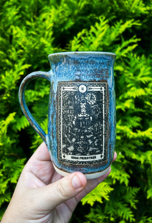 "High Priestess" Tarot Card Mug TM-9